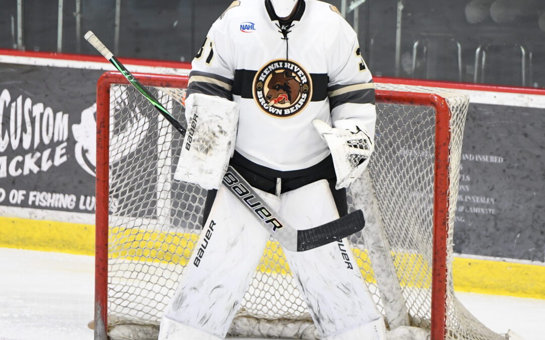 Midwest Division Star of the Week: Devin Rustlie, Goaltender, Kenai River Brown Bears